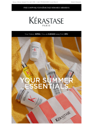 Kérastase - Are summer adventures and heat styling taking a toll?
