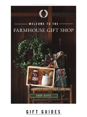 Farmhouse Pottery - Welcome to the Farmhouse Gift Shop 🎁