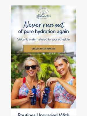 Splendor - Your hydration game is about to change