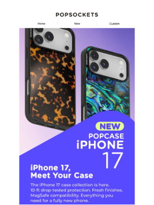PopSockets - iPhone 17 cases are here 🙌​