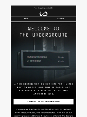 TLF Apparel - Welcome To The Underground 🚇