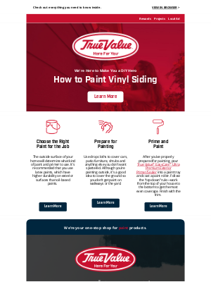 True Value - 🎨 🏠 How to Paint Vinyl Siding