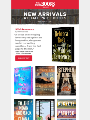Half Price Books - New Titles Just Dropped at HPB