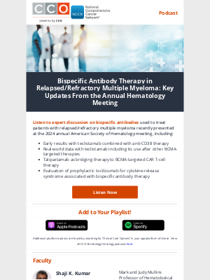 Clinical Care Options - Expert Talk: BsAb Data & Strategies in R/R MM