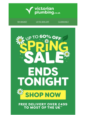 Victorian Plumbing (United Kingdom) - FINAL DAY OF SPRING SALE! ENDS MIDNIGHT!