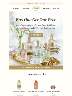 Sabon NYC - BOGO ends soon (Few Bottles Left!)