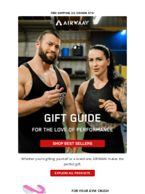 AIRWAAV - Gift Guide: for the Love of Performance & Recovery