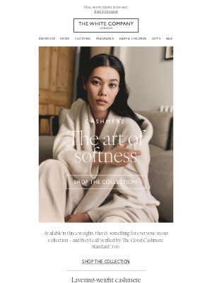 The White Company - Cashmere, we missed you