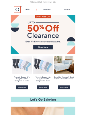 QVC - Still On! Up to 50% Off Clearance