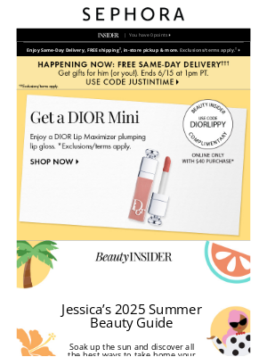 Sephora - Drumroll...Your spring beauty snapshot is here!