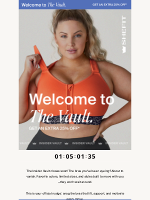 Shefit - Last call to save up to 40%