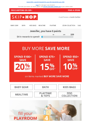 Skip Hop - Buy More, Save More 😍 Up to 20% Off*!