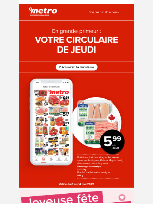 Metro (Canada) - ronaldscheers, voici votre circulaire de jeudi… en primeur!