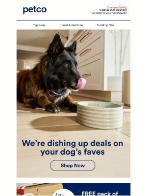 Petco - Your dog’s favorite food at low prices you'll love