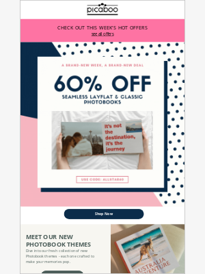 Picaboo - 🔒 Unlock 60% Off Photobooks Now – Limited Time!