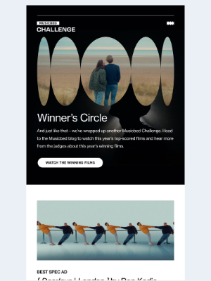 Musicbed - Announcing this year's Musicbed Challenge winners!