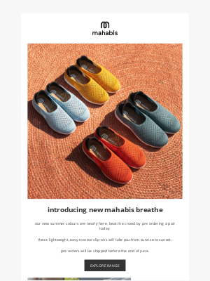 Mahabis - meet our new colours