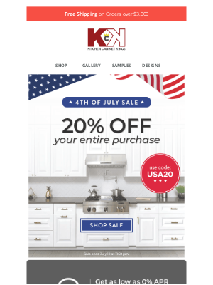 Kitchen Cabinet Kings - Still Time to Save 20% on New Cabinets