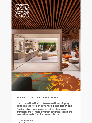 Loewe - Now open: LOEWE Kohlmarkt