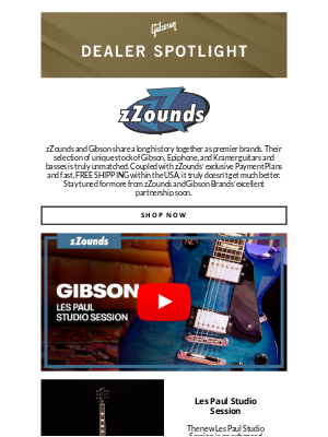 Gibson - Dealer Spotlight: zZounds