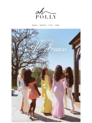 Oh Polly - Brunch: Al Fresco Drop Three Has Arrived