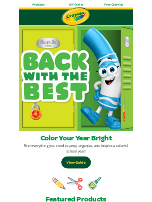 Crayola - 📚 From Crayons to Classrooms - We’ve Got You Covered