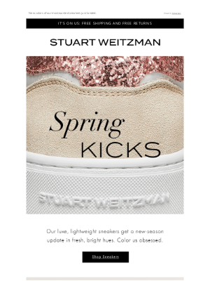 Stuart Weitzman - Get Your Spring Kicks