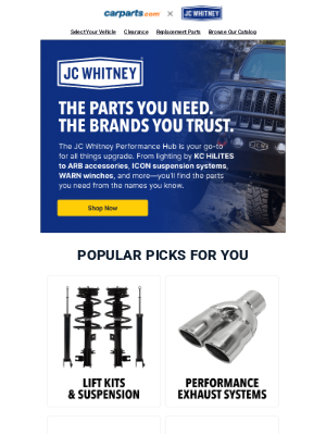 Your One Stop for Performance Upgrades 👉