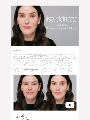 Lisa Eldridge - Makeup pick-me-up!