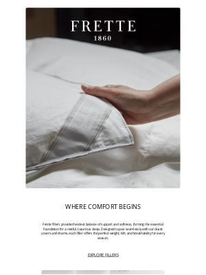 Frette - Where Comfort Begins