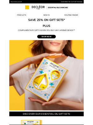 Decléor UK - Receive complimentary gifts this Aromessence month!**