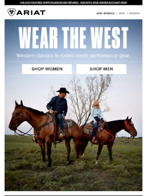 Ariat International Inc - True to the West