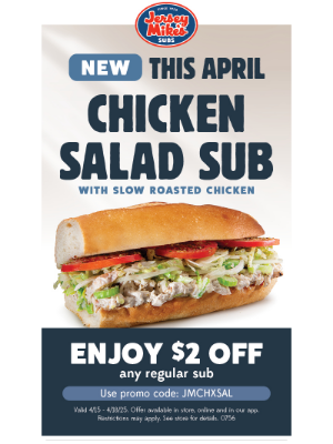 Jersey Mikes - NEW... For A Limited Time Only!