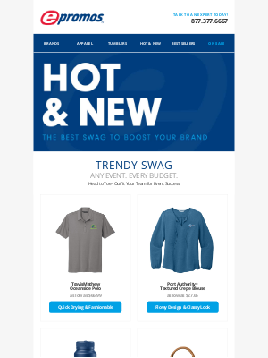 ePromos Promotional Products - Hot & New Summer Event Swag