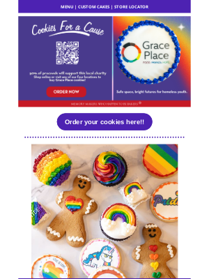 Three Brothers Bakery - 🏳️‍🌈 Pride Month Charity Support