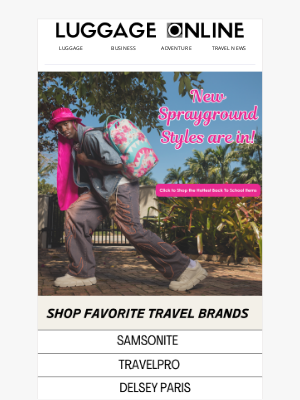 LuggageOnline - Shop the Newest Sprayground Styles!