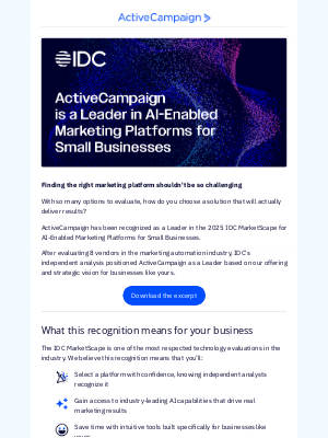 ActiveCampaign - Partner with an industry Leader