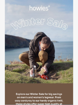 Howies (United Kingdom) - Big Winter Sale Savings