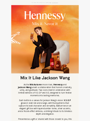 Hennessy - Jackson Wang invites you to celebrate Mid-Autumn Festival