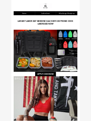6 Pack Bags - BIGGEST LABOR DAY SALE! ENDS AT MIDNIGHT!