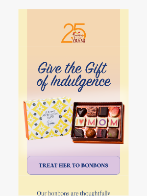Jacques Torres Chocolate - Celebrate Mother's Day with Bonbons