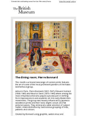 British Museum - Custom wall art prints | Bonnard and The Nabis