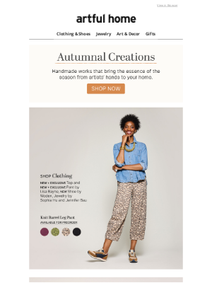 Artful Home - Our Highly Anticipated Fall Collection Is Here!