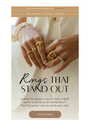 Sahira Jewelry Design - Stand out at the cocktail hour