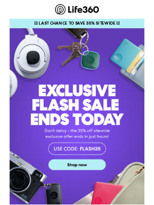Tile, Inc - FINAL HOURS - Flash Sale Ending
