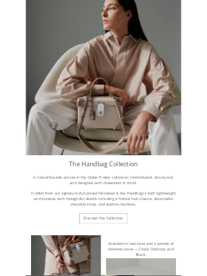 Globe-Trotter - New Arrivals: The Handbag Collection