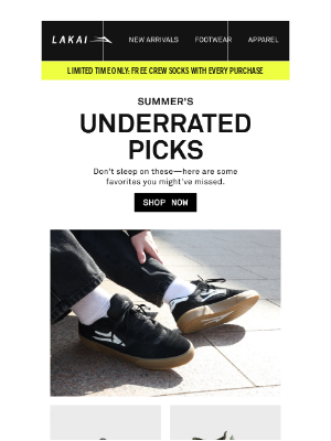 Lakai Footwear - Summer's Most Underrated Styles
