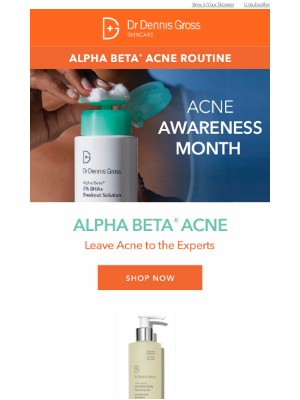 Dr. Dennis Gross Skincare - Acne Solutions Just for You! 🌟