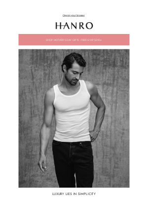 Hanro of Switzerland - Must-Have Wardrobe Staples