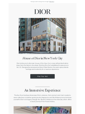 Dior - Now Open: House of Dior New York